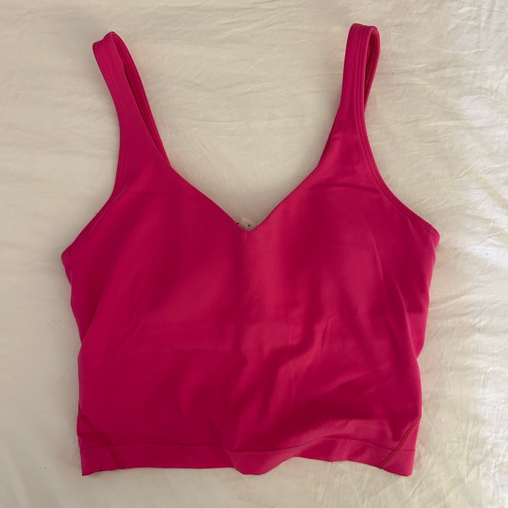 Lululemon Athletica Pink Tank Top